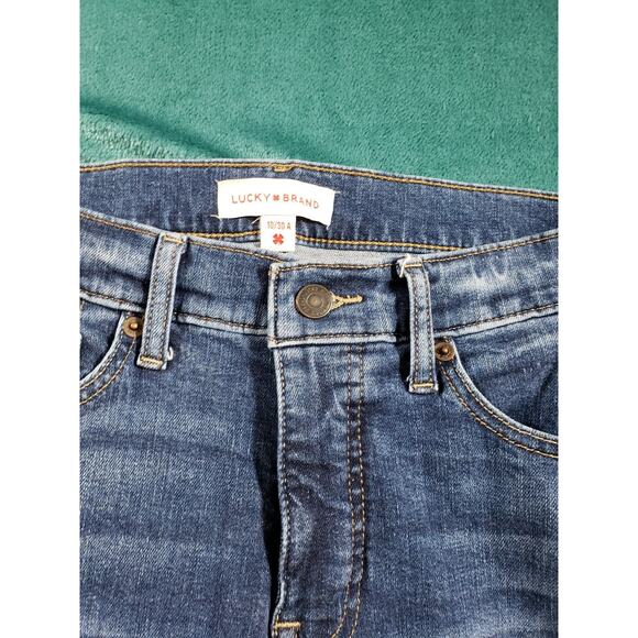 Lucky Brand Jeans Size 10 Womens Blue Stretch Pants Medium Mid Rise Ava Skinny - Picture 7 of 14